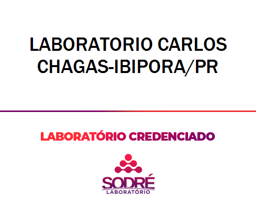 Exame Toxicológico - Ibipora-PR - LABORATORIO CARLOS CHAGAS-IBIPORA/PR (C.N.H, Empregado CLT, Concurso Público)