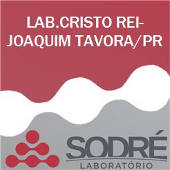 Exame Toxicológico - Joaquim Tavora-PR - LAB.CRISTO REI-JOAQUIM TAVORA/PR (C.N.H, Empregado CLT, Concurso Público)