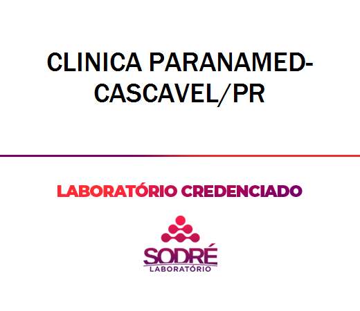 Exame Toxicológico - Cascavel-PR - CLINICA PARANAMED-CASCAVEL/PR (C.N.H, Empregado CLT, Concurso Público)