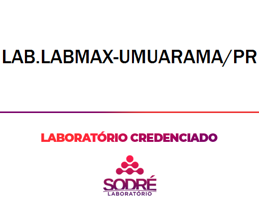 Exame Toxicológico - Umuarama-PR - LAB.LABMAX-UMUARAMA/PR (C.N.H, Empregado CLT, Concurso Público)