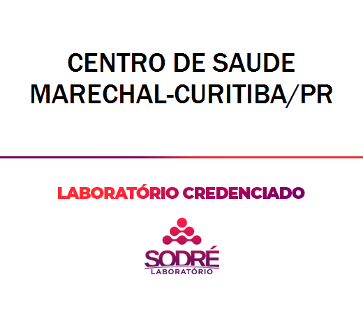 Exame Toxicológico - Curitiba-PR - CENTRO DE SAUDE MARECHAL-CURITIBA/PR (C.N.H, Empregado CLT, Concurso Público)