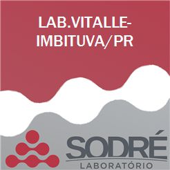 Exame Toxicológico - Imbituva-PR - LAB.VITALLE-IMBITUVA/PR (C.N.H, Empregado CLT, Concurso Público)