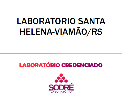 Exame Toxicológico - Viamao-RS - LABORATORIO SANTA HELENA-VIAMÃO/RS (C.N.H, Empregado CLT, Concurso Público)
