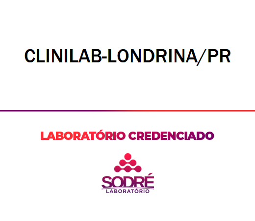 Exame Toxicológico - Londrina-PR - CLINILAB-LONDRINA/PR (C.N.H, Empregado CLT, Concurso Público)
