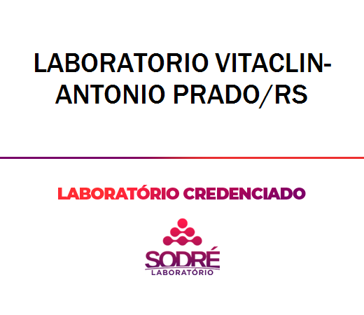 Exame Toxicológico - Antonio Prado-RS - LABORATORIO VITACLIN-ANTONIO PRADO/RS (C.N.H, Empregado CLT, Concurso Público)
