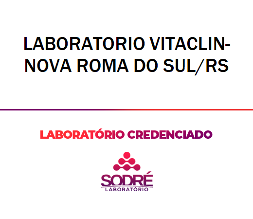 Exame Toxicológico - Nova Roma Do Sul-RS - LABORATORIO VITACLIN-NOVA ROMA DO SUL/RS (C.N.H, Empregado CLT, Concurso Público)