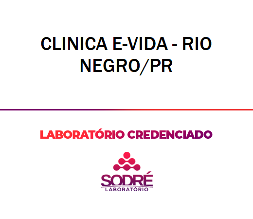 Exame Toxicológico - Rio Negro-PR - CLINICA E-VIDA - RIO NEGRO/PR (C.N.H, Empregado CLT, Concurso Público)