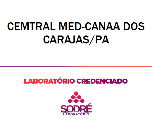 Exame Toxicológico - Canaa Dos Carajas-PA - CEMTRAL MED-CANAA DOS CARAJAS/PA (C.N.H, Empregado CLT, Concurso Público)