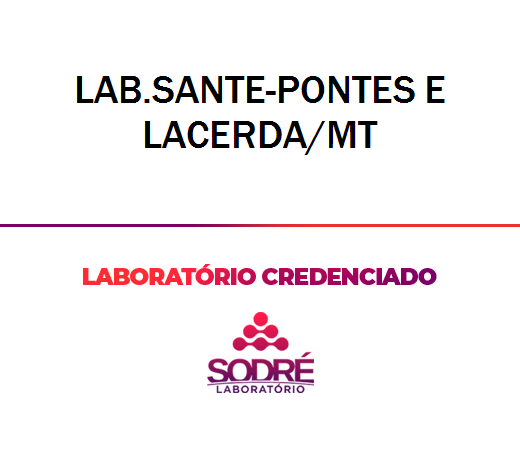 Exame Toxicológico - Pontes E Lacerda-MT - LAB.SANTE-PONTES E LACERDA/MT (C.N.H, Empregado CLT, Concurso Público)