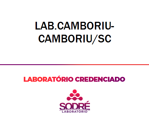 Exame Toxicológico - Camboriu-SC - LAB.CAMBORIU-CAMBORIU/SC (C.N.H, Empregado CLT, Concurso Público)