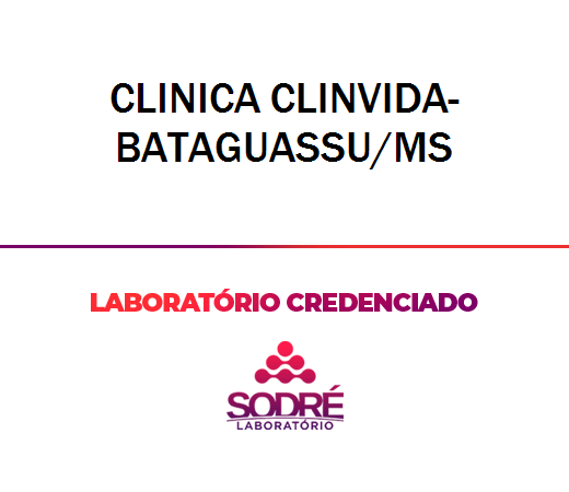 Exame Toxicológico - Bataguassu-MS - CLINICA CLINVIDA-BATAGUASSU/MS (Empregado CLT, Concurso Público)