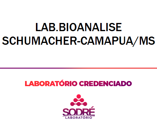 Exame Toxicológico - Camapua-MS -