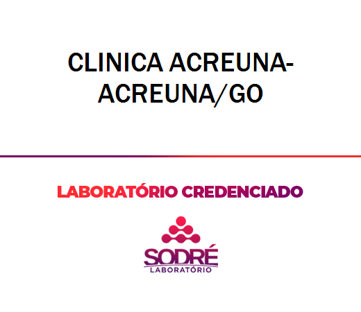 Exame Toxicológico - Acreuna-GO -