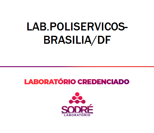 Exame Toxicológico - Brasilia-DF - LAB.POLISERVICOS-BRASILIA/DF (C.N.H, Empregado CLT, Concurso Público)