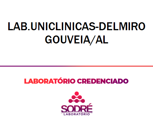 Exame Toxicológico - Delmiro Gouveia-AL - LAB.UNICLINICAS-DELMIRO GOUVEIA/AL (C.N.H, Empregado CLT, Concurso Público)
