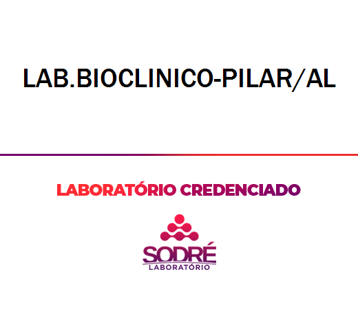 Exame Toxicológico - Pilar-AL - LAB.BIOCLINICO-PILAR/AL (C.N.H, Empregado CLT, Concurso Público)