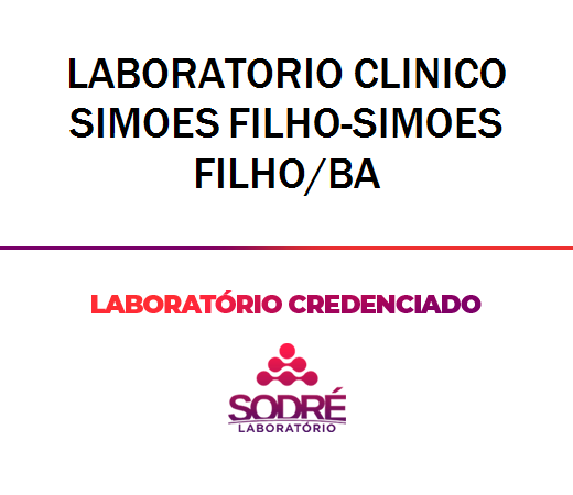Exame Toxicológico - Simoes Filho-BA - LABORATORIO CLINICO SIMOES FILHO-SIMOES FILHO/BA (C.N.H, Empregado CLT, Concurso Público)
