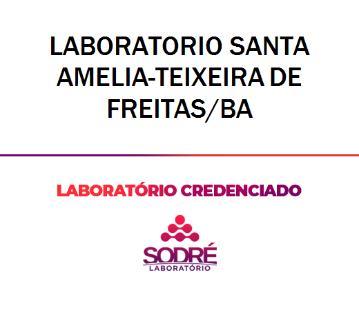 Exame Toxicológico - Teixeira De Freitas-BA - LABORATORIO SANTA AMELIA-TEIXEIRA DE FREITAS/BA (C.N.H, Empregado CLT, Concurso Público)