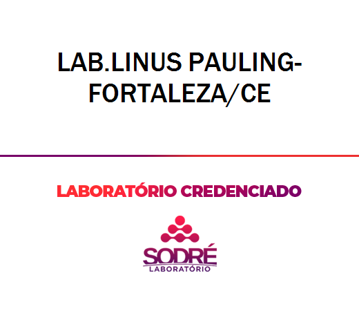 Exame Toxicológico - Fortaleza-CE - LAB.LINUS PAULING-FORTALEZA/CE (C.N.H, Empregado CLT, Concurso Público)