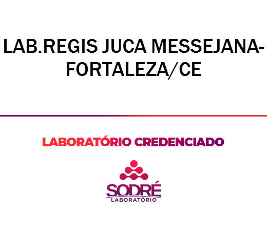Exame Toxicológico - Fortaleza-CE - LAB.REGIS JUCA MESSEJANA-FORTALEZA/CE (C.N.H, Empregado CLT, Concurso Público)