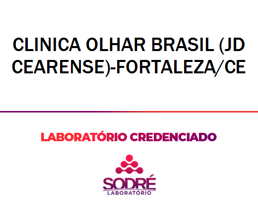 Exame Toxicológico - Fortaleza-CE - CLINICA OLHAR BRASIL (JD CEARENSE)-FORTALEZA/CE (C.N.H, Empregado CLT, Concurso Público)