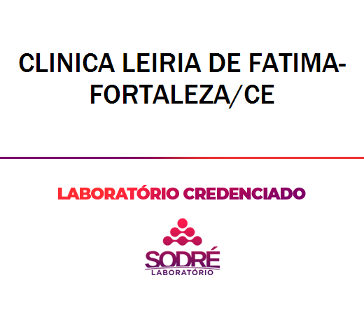 Exame Toxicológico - Fortaleza-CE - CLINICA LEIRIA DE FATIMA-FORTALEZA/CE (C.N.H, Empregado CLT, Concurso Público)