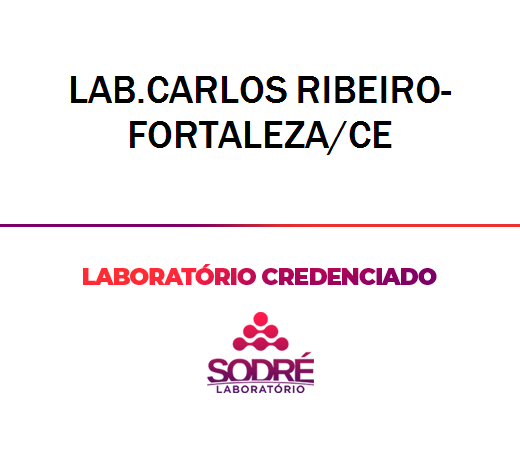Exame Toxicológico - Fortaleza-CE - LAB.CARLOS RIBEIRO-FORTALEZA/CE (C.N.H, Empregado CLT, Concurso Público)