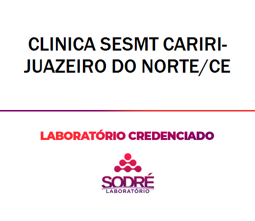 Exame Toxicológico - Juazeiro Do Norte-CE - CLINICA SESMT CARIRI-JUAZEIRO DO NORTE/CE (C.N.H, Empregado CLT, Concurso Público)