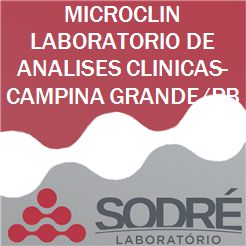 Exame Toxicológico - Campina Grande-PB - MICROCLIN LABORATORIO DE ANALISES CLINICAS-CAMPINA GRANDE/PB (C.N.H, Empregado CLT, Concurso Público)