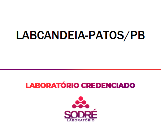 Exame Toxicológico - Patos-PB - LABCANDEIA-PATOS/PB (C.N.H, Empregado CLT, Concurso Público)