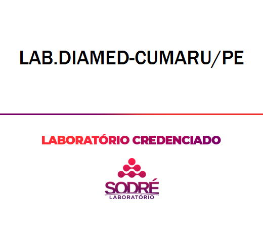 Exame Toxicológico - Cumaru-PE - LAB.DIAMED-CUMARU/PE (C.N.H, Empregado CLT, Concurso Público)