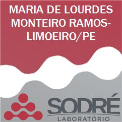 Exame Toxicológico - Limoeiro-PE - MARIA DE LOURDES MONTEIRO RAMOS-LIMOEIRO/PE (C.N.H, Empregado CLT, Concurso Público)