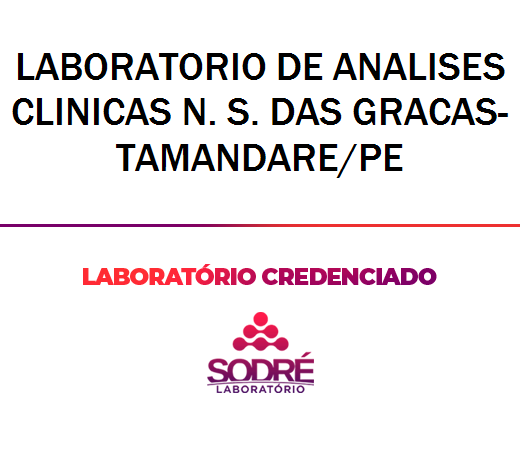 Exame Toxicológico - Tamandare-PE - LABORATORIO DE ANALISES CLINICAS N. S. DAS GRACAS-TAMANDARE/PE (C.N.H, Empregado CLT, Concurso Público)