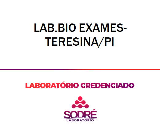 Exame Toxicológico - Teresina-PI - LAB.BIO EXAMES-TERESINA/PI (C.N.H, Empregado CLT, Concurso Público)