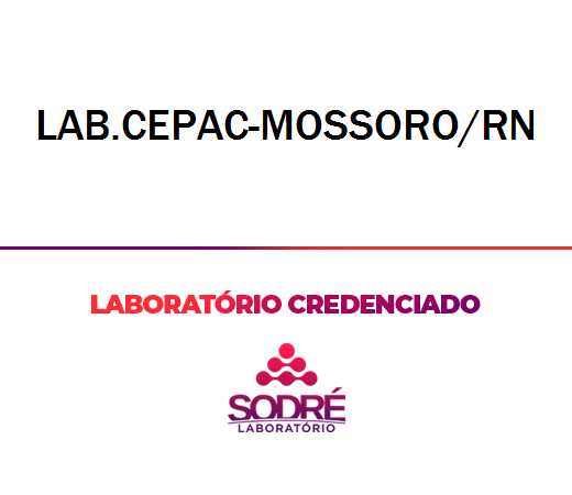Exame Toxicológico - Mossoro-RN - LAB.CEPAC-MOSSORO/RN (C.N.H, Empregado CLT, Concurso Público)