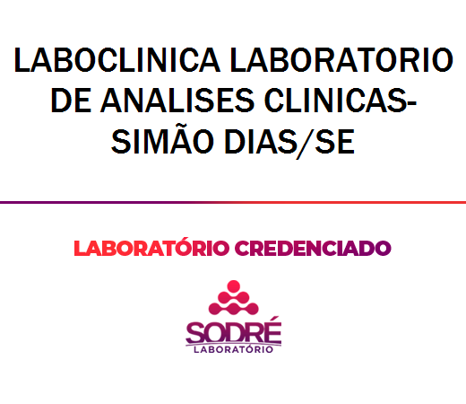 Exame Toxicológico - Simao Dias-SE - LABOCLINICA LABORATORIO DE ANALISES CLINICAS-SIMÃO DIAS/SE (C.N.H, Empregado CLT, Concurso Público)