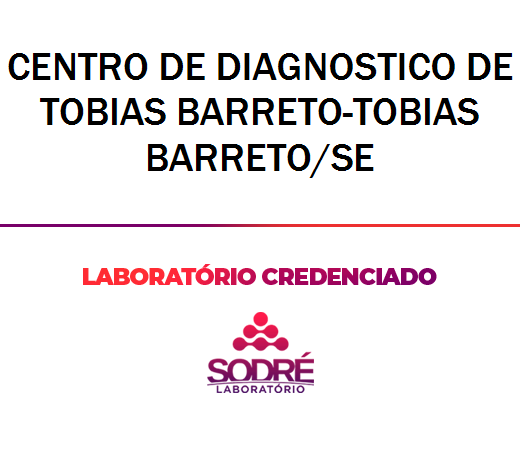 Exame Toxicológico - Tobias Barreto-SE - CENTRO DE DIAGNOSTICO DE TOBIAS BARRETO-TOBIAS BARRETO/SE (C.N.H, Empregado CLT, Concurso Público)