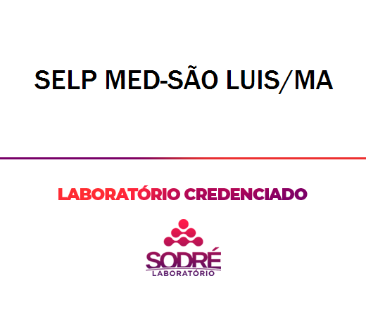 Exame Toxicológico - Sao Luis-MA - SELP MED-SÃO LUIS/MA (C.N.H, Empregado CLT, Concurso Público)