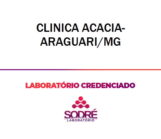 Exame Toxicológico - Araguari-MG - CLINICA ACACIA-ARAGUARI/MG (C.N.H, Empregado CLT, Concurso Público)
