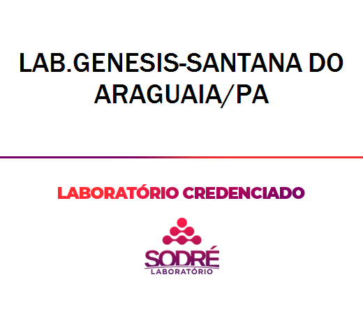 Exame Toxicológico - Santana Do Araguaia-PA - LAB.GENESIS-SANTANA DO ARAGUAIA/PA (C.N.H, Empregado CLT, Concurso Público)