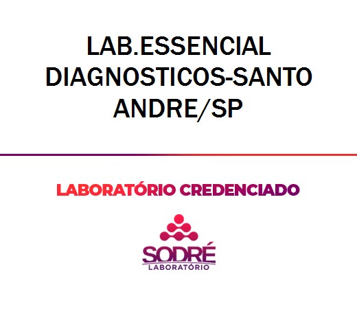Exame Toxicológico - Santo Andre-SP - LAB.ESSENCIAL DIAGNOSTICOS-SANTO ANDRE/SP (C.N.H, Empregado CLT, Concurso Público)