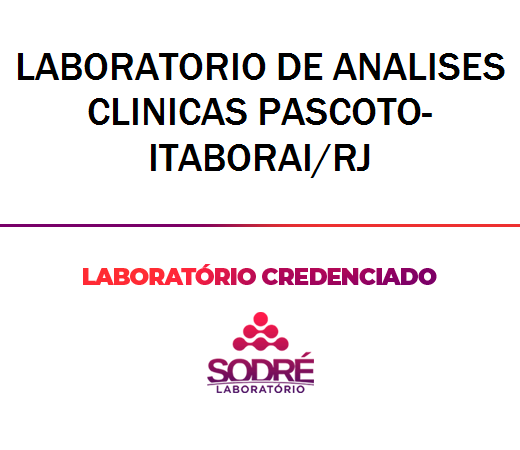 Exame Toxicológico - Itaborai-RJ - LABORATORIO DE ANALISES CLINICAS PASCOTO-ITABORAI/RJ (C.N.H, Empregado CLT, Concurso Público)