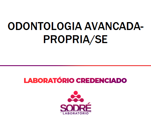 Exame Toxicológico - Propria-SE - ODONTOLOGIA AVANCADA-PROPRIA/SE (C.N.H, Empregado CLT, Concurso Público)