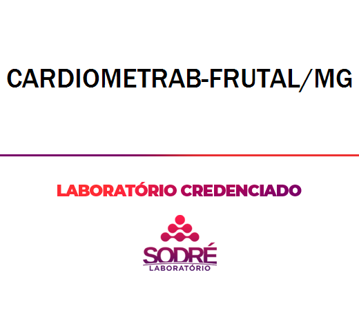 Exame Toxicológico - Frutal-MG - CARDIOMETRAB-FRUTAL/MG (C.N.H, Empregado CLT, Concurso Público)