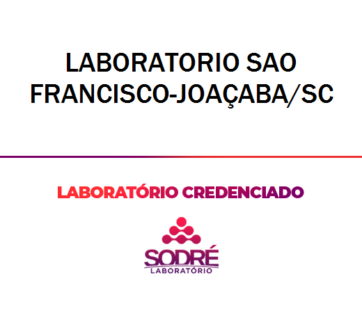 Exame Toxicológico - Joacaba-SC - LABORATORIO SAO FRANCISCO-JOAÇABA/SC (C.N.H, Empregado CLT, Concurso Público)