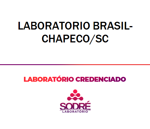 Exame Toxicológico - Chapeco-SC - LABORATORIO BRASIL-CHAPECO/SC (C.N.H, Empregado CLT, Concurso Público)