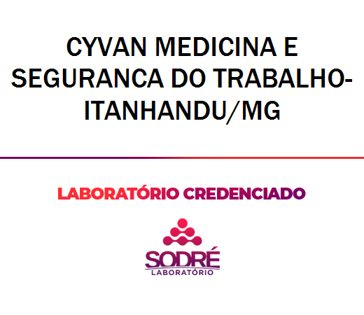 Exame Toxicológico - Itanhandu-MG - CYVAN MEDICINA E SEGURANCA DO TRABALHO-ITANHANDU/MG (C.N.H, Empregado CLT, Concurso Público)