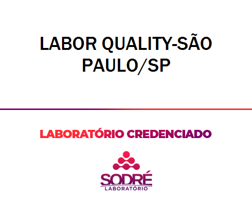 Exame Toxicológico - Sao Paulo-SP - LABOR QUALITY-SÃO PAULO/SP (C.N.H, Empregado CLT, Concurso Público)