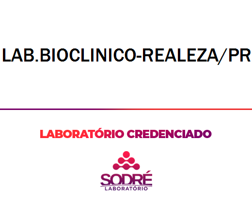 Exame Toxicológico - Realeza-PR - LAB.BIOCLINICO-REALEZA/PR (C.N.H, Empregado CLT, Concurso Público)