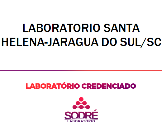 Exame Toxicológico - Jaragua Do Sul-SC - LABORATORIO SANTA HELENA-JARAGUA DO SUL/SC (C.N.H, Empregado CLT, Concurso Público)